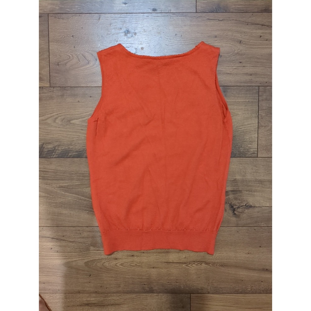 Escada Womens S/42 Made In Italy Silk Cashmere Blend Tank Top - Picture 9 of 12